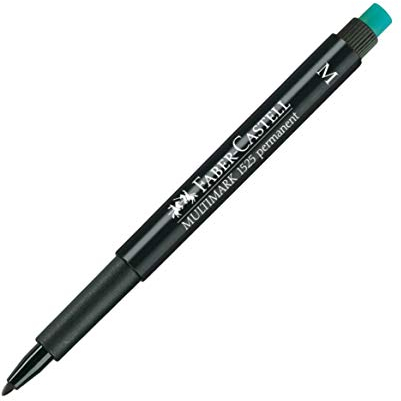 Faber-Castell 152599 - Marker Multimark M, permanent, schwarz, 1 Stück