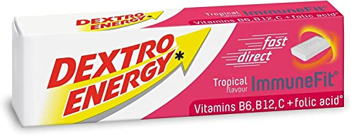 Dextro energy tablets singles tropical 47g