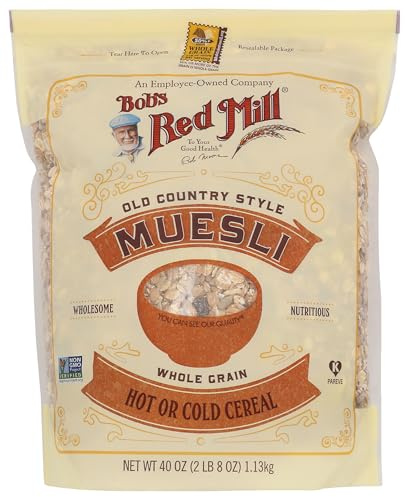 Bob's Red Mill, Muesli, Old Country Style, Whole Grain, 1.13kg