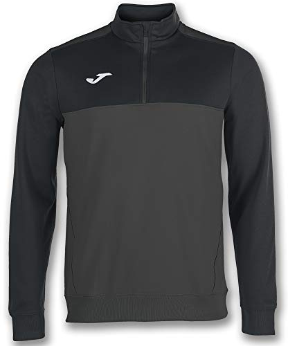 Joma Winner Sudadera, Hombre, Antrac.-Negro, M