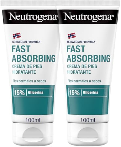 Crema Pies Absorción Inmediata Lote 2 X 100 Ml