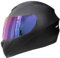 Zorax ZOR-819 Matt Black XL (61cm) Full Face Motorbike Motorcycle Helmet Road Legal ECE 2206 + Iridium Visor