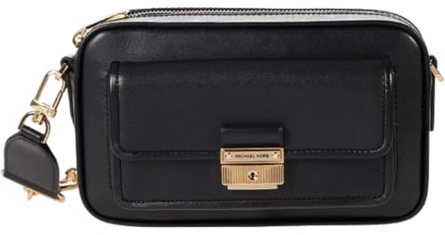 Michael Kors Damen MD Pckt XBODY Pocket Camera Crossbody, Schwarz