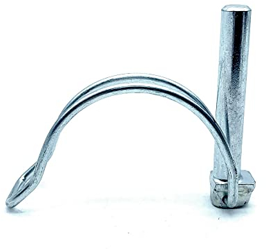 DOJA Barcelona | Goupille | Lot 25 Goupille de Verrouillage | 8x50 mm | Goupilles Clips | pour Motoculteur Thermique, Antivol Remorque, Harnais Debroussailleuse, Serrure Portail Exterieur, Tracteur..