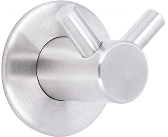 SIRO Kleiderhaken Pocking, Modern, Design, Edelstahl fein geschliffen, 35 mm x 29 mm x 35 mm, 2283-29N1