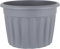 JMS we create smile 60cm Extra Large Plastic Plant Pot, 69L Litre Round Planter Lightweight & Weather Resistant | Durable Gardening Tub for Flower Pot Plant Herb Indoor or Outdoor Use (Grey)