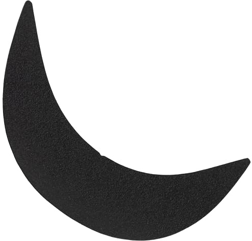 AERZETIX - Förpackning med 5 brättespaneler för keps med visir 45 mm - i flexibel plast - färg svart - foder solhatt hobby sömnad
