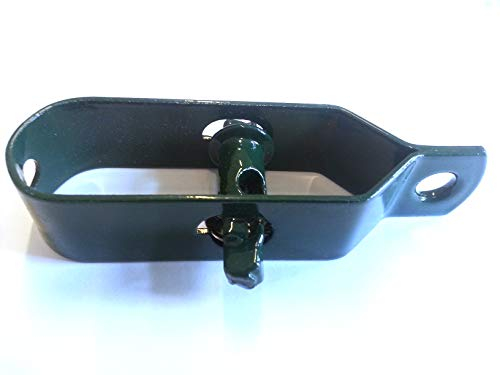 NRV-Outdoorbedarf 10x Drahtspanner, verzinkt, grün kunststoffbeschichtet, Größe 3/100 mm, 85 Gramm (10 Stück, Grün, Grösse 100 mm, 85 Gramm Einzelgewicht)