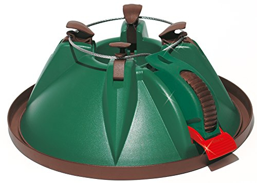 NIKO klick Fix Christbaumständer mit Roll-Mechanik und Kindersicherung für Weihnachtsbäume bis 200cm