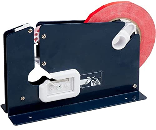 Tach-It E7R Steel Tape Bag Sealer with Bag Trimmer, Blue