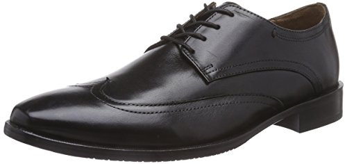 Manz Herren Essex Derby, Schwarz (schwarz 001)