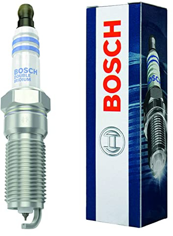 Bosch 0242236675 Candela Di Accensione Bosch Double Iridium - Per un'Accensione del Motore Affidabile e Lunga Vita Utile - Design Resistente