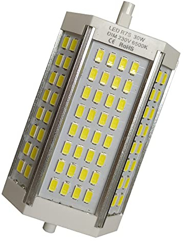 LED ATOMANT Bombilla LED R7S 118mm 30W Regulable Color Luz Neutra 3000lm