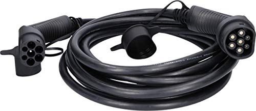 KS Tools 117.7195 efuturo link EV-Ladekabel Typ 2 | 22 kW | 400 V dreiphasig 32A | Typ 2 auf Typ 2 | 8 Meter