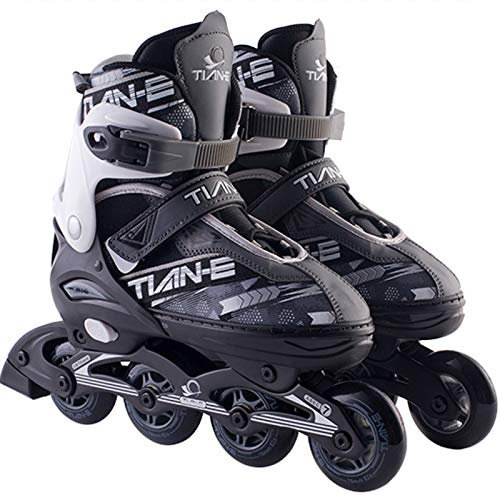 Patines En Línea Ajustables Niños Y Niñas,Rodamiento De ABEC-7,PU Patines Ruedas (31-45) Hombre Mujer,L(39~42)