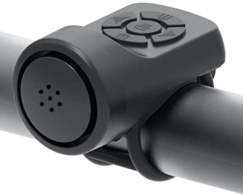 Sonnette de vélo électrique - Alarme antivol - 120 dB - Avec 4 modes sonores - Rechargeable par USB - Pour enfants et adultes