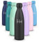 HoneyHolly Trinkflasche Edelstahl, Trinkflasche Kinder, 500ML BPA-frei, Thermosflasche, Wasserflasche Doppelwandig, Trinkflasche Kohlensäure Geeignet, Trinkflasche Sport für Fitness, Gym, Fahrrad