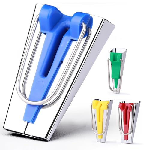 4 Sizes Bias Tape Maker Set,Single and Double Fold Fabric Bias Binding Maker Sew Tools for Fabric Quilting Sewing Crafting DIY Quickly Customize of 1/2 1/4 3/4 1 Quilting Tools Kit