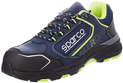 Sparco 0752842BMGF, Allroad S3 SRC, Zapatos de Seguridad de Trabajo, Turquesa, Unisex Adulto, Multicolor, 42 EU
