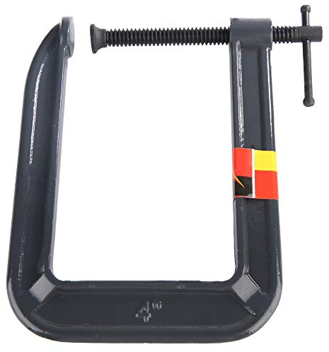 Heavy Duty G Type Woodworking, C Clamps 4 Inch Deep Throat C Clamp C Clamp Diy Carpentry Clamping Device (Clamping thickness 100*depth 185mm)