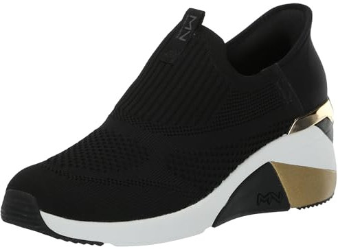 Skechers Damen A-keil – Crecent Hands Free Slip-ins Sneaker, Schwarz, 38 EU