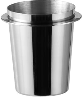 Gobelet doseur café 58mm,Gobelet doseur café en acier inoxydable,Accessoires pour porte-filtre à café inox,espresso dosing cup 58mm,Gobelet doseur pour porte-filtre à café pour Machine à Expresso