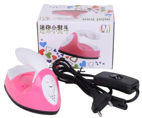 dijiusidy Fer à Repasser électrique Bricolage Facile et Efficace pour Toute Occasion, Compact et Portable, Fer à Main, Cadeaux Pratiques faciles