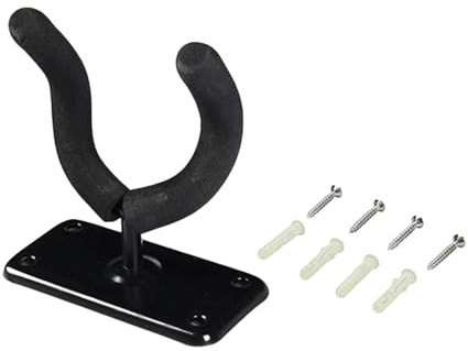 QUXVUIS Support mural pour longboard, guitare, snowboard, solution de rangement organisée pour patins à roulettes musicaux, support mural pour skateboard, présentoir de pont
