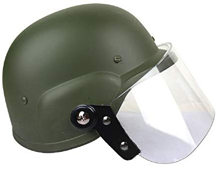Gocher Casco SWAT M88 táctico USMC Casco Airsoft Shooting CS Classic Protector de Paintball Casco con PC Gafas Protectoras OD