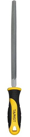TARIST Lima triangular para metal 200mm, lima profesional de acero al carbono, afilador de herramientas para profesionales y bricolaje
