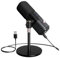 NearStream Microfono a Condensatore USB/XLR Compatibile con PC,MAC,iPad,Mixer,Interfaccia Audio, Microfono da Tavolo con Riduzione del Rumore& Muto&Monitoraggio& Guadagno,Plug and Play,AM25X