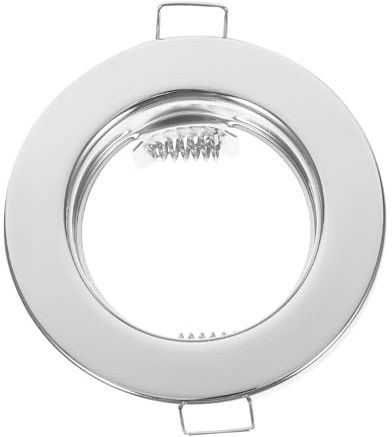 SHINEOFI Carcasa De Lámpara De Techo Embellecedor De Iluminación Empotrada Compatible y Fácil De Instalar Habitación Múltiples Colores