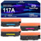 Superpage Ersatz für HP 117A Toner Set Kompatibel für Toner HP Color Laser MFP 179fwg 178nwg 179fnw 178nw 150nw 150a W2070A W2071A W2072A W2073A (4er-Pack, Schwarz Cyan Magenta Gelb )