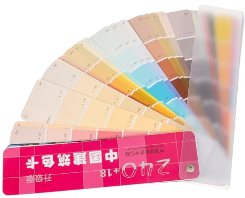 KITANDOVE 258 Colori Di Carte Di Colori Per Pittura Architettonica Mazzo Di Colori Corrispondenti