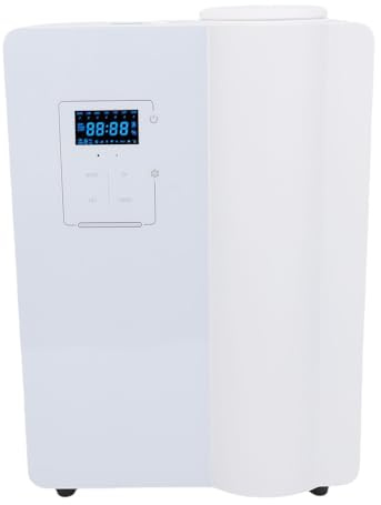 TOPINCN 1000ML Aromatherapy Essential Oil Diffuser, Wall Mount Hotel Scent Diffuser, Scent Air Freshener, Fragrance Air Dispenser with Bluetooths APP Control for Hotel Office Spa (US Plug 110V)