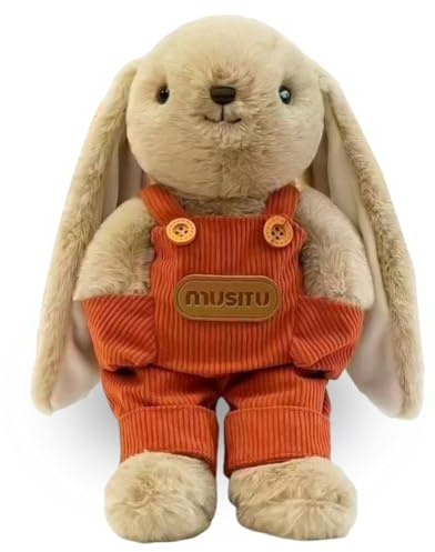 MIFKLMV Easter Plush Bunny Toy, 20cm Soft & Cuddly Rabbit Stuffed Animals Plush Toy Birthday, Christmas, Spring Gift, Basket Filler, Baby Easter Present Cute Plushie for Babies Kids Girls & Boys -B