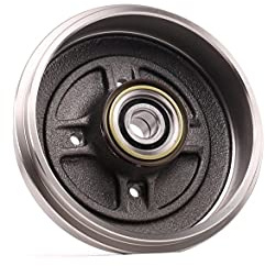 RIDEX 2x Tambour de frein Ø203mm, Arrière Compatible avec DACIA SANDERO II 316271091R 432000978R 432007629R