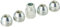 24012SU Radsicherungsmuttern SU (Standard) offen M12 x 1,5, Kegelsitz, Gesamtlänge 19,7 mm, SW19/21