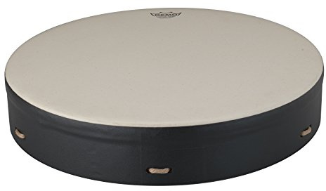 Remo Buffalo Drum Comfort Sound Technology 16 CST Fell E1-0316-71-CST mit Schlägel