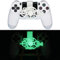 SHEAWA - Mando para videojuegos, mini volante para Sony PS4, accesorio para juegos de carreras (verde brillante)