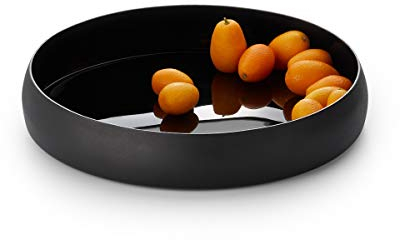 Philippi - NEGRETTO Schale - schwarz - tiefgezogenes Aluminium - Diese Schale ist Teil der NEGRETTO Serie