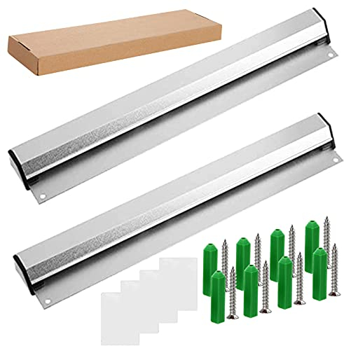 2 Stk Bonhalter, 30 cm Catering Bonschiene Notizleiste Klemmleiste, Aluminiumlegierung, Bonleiste Gastronomie Bonschiene für Küche Hotel Bar Büro Bestellungen Ticket
