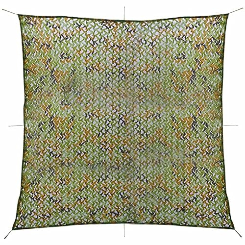 BaraSh Tarnnetz mit Aufbewahrungsbeutel 6 x 6 m Camouflage Pfeilfangnetz