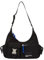 Karl Lagerfeld Jeans Women's Utility Nylon Shoulder Bag, Black