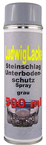 LudwigLacke 500 ml Spray Steinschlagschutz grau überlackierbar mit Autolack