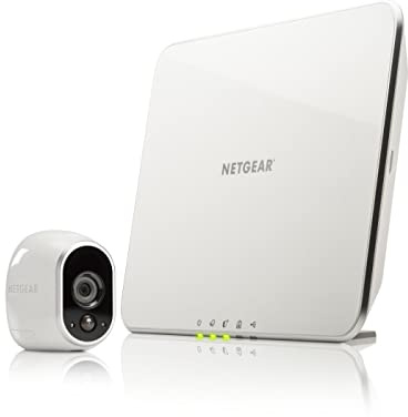 Arlo HD Wireless Home Security Camera System CCTV, Wi-Fi, Night Vision, Indoor or Outdoor, HD, Free Cloud Storage, 1 Camera Kit, VMS3130