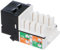 DIGITUS Keystone module Cat-6 unshielded – RJ45 jack – 250 MHz 1GBase-T – AWG 26-22 – Tool-free mounting – White