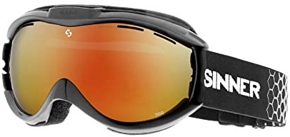 SINNER Tico Skibrille – Herren und Damen – 100% UV Schutz - Doppel-Objektiv – Anti Beschlag – Skihelm Kompatibel – Kontrastverstärkend – Belüftet – Mehreren Stylischen Farben