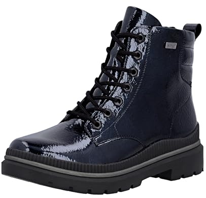 Remonte Bottes courtes D0C82 pour femme, Bleu 14., 39 EU