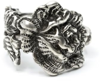 Miniblings Real Silver Ring 825 Sterling Cutlery Handmade Unique Antique AB10 - Handmade Fashion Jewelry - Fingerring